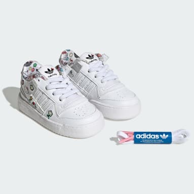 Infants Originals White adidas Originals x Hello Kitty Forum Shoes Kids