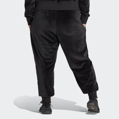 Women Sportswear Black Holidayz Cozy Velour Joggers (Plus Size)