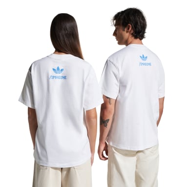 Emre Yusufi T-shirt White & Silver