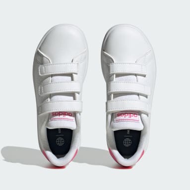 Zapatillas Advantage Lifestyle Court Tira Regulable de Cierre por Contacto Blanco Niño Sportswear
