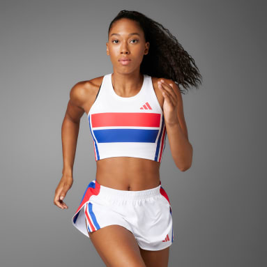 Top Curto para Running Adizero Retro