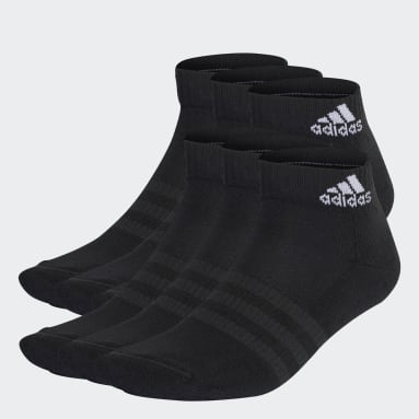Sportswear černá Ponožky Cushioned Sportswear Ankle – 6 párů