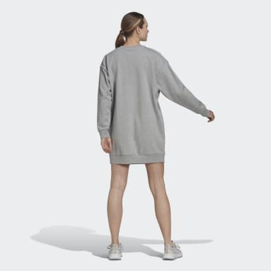 Vestido Essentials Crew 3 Tiras Plomo Mujer essentials
