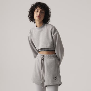 Shorts TrueCasuals Terry adidas by Stella McCartney Gris Mujer adidas by Stella McCartney