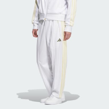 Stadium Gold ルーズフィット フルレングス オープンヘム トラックパンツ