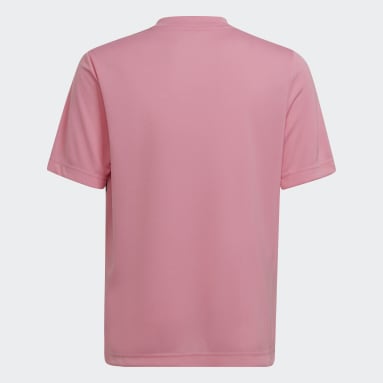 Camisola Entrada 22 Rosa Criança Futebol