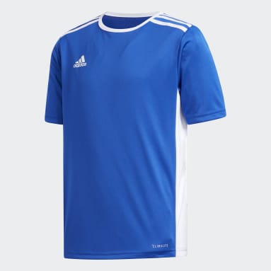 Camiseta Entrada Azul Niño Fútbol