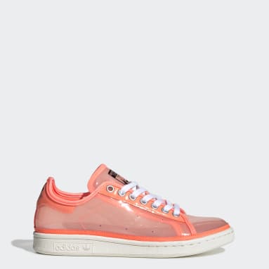 Women Originals Orange Stan Smith Shoes