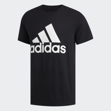 T-shirt Basic Badge of Sport noir Hommes Sportswear