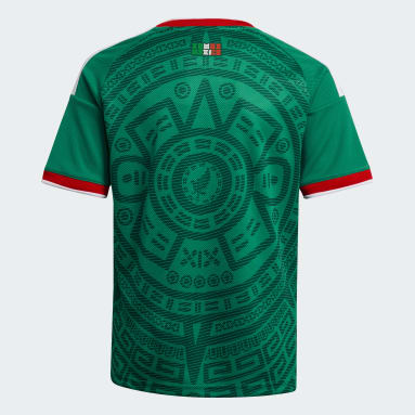 Mexico 26 Home Kids Jersey