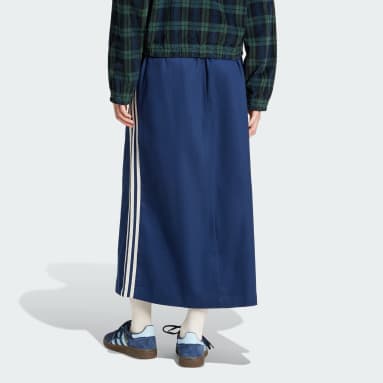 Cotton Twill Midi Skirt