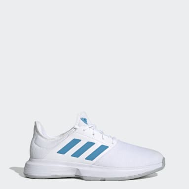 남성 Tennis White 게임코트 M