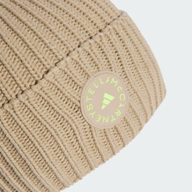 Czapka adidas by Stella McCartney Brązowy