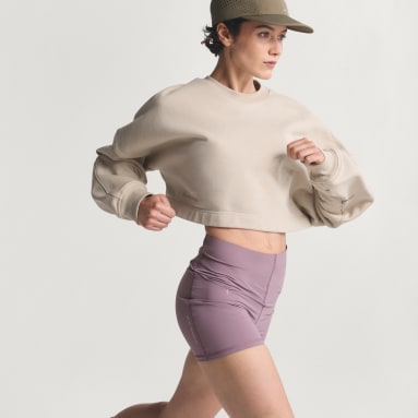 Sudadera de running con cuello redondo adi365 hk