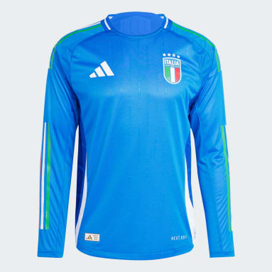Italy 24 Long Sleeve Authentic hjemmebanetrøje