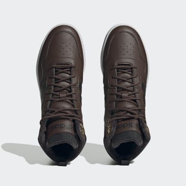 Sapatilhas de Inverno com Forro em Pelagem para Lifestyle e Basquetebol Hoops 3.0 Castanho Homem Sportswear