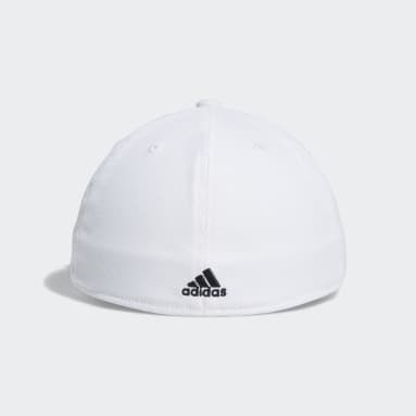 Men Training White Producer Stretch Fit Hat