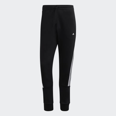 Men Sportswear Black adidas Sportswear Future Icons 3-Stripes Pants