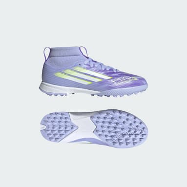 Calzado de fútbol para césped artificial para niños F50 Sparkfusion League