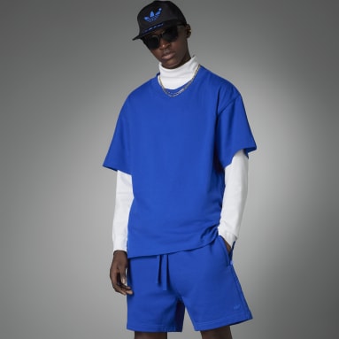 Camiseta Blue Version Essentials (Género neutro) Azul Hombre Originals