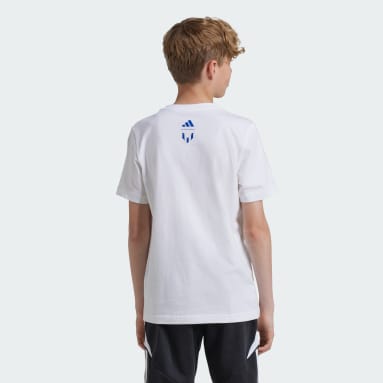 Camiseta Estampada Futebol Messi Infantil