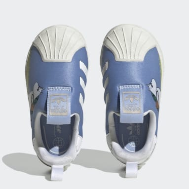 Kinder Originals Superstar 360 x Mumins Schuh Blau