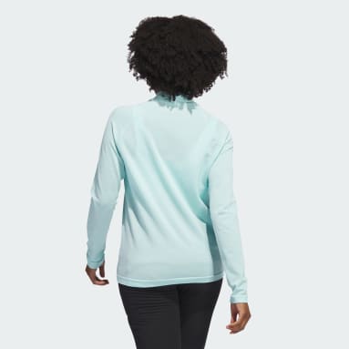 Women Golf Ultimate365 Tour Monogram Mock Neck Long-Sleeve Top