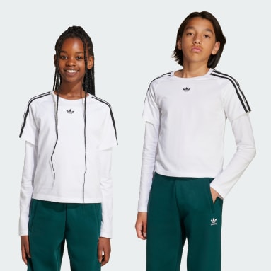 T-shirt manches longues effet superposé Enfants