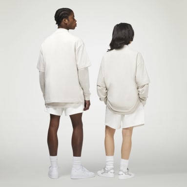 Polera adidas Basketball 001_ Beige Basketball