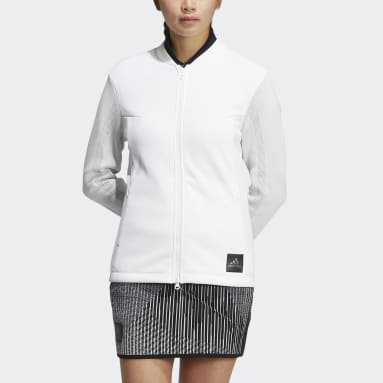 Women Golf White 스테이트먼트 에어로니트 재킷