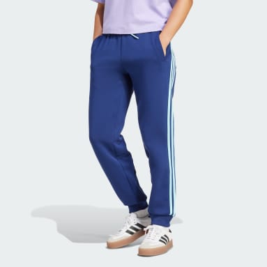Blauwe damesbroek adidas NL