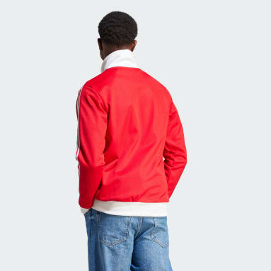 Chaqueta Deportiva Adicolor Classics Beckenbauer Rojo Hombre Originals
