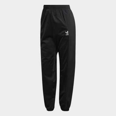 Pantalón Adicolor Split Trefoil Negro Mujer Originals