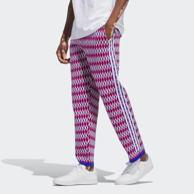 Men's Golf Blue Adicross PRIMEKNIT Track Pants