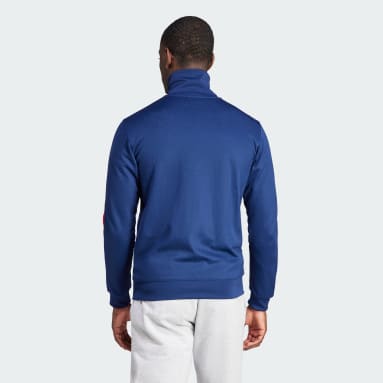 Campera Beckenbauer Azul Hombre Originals