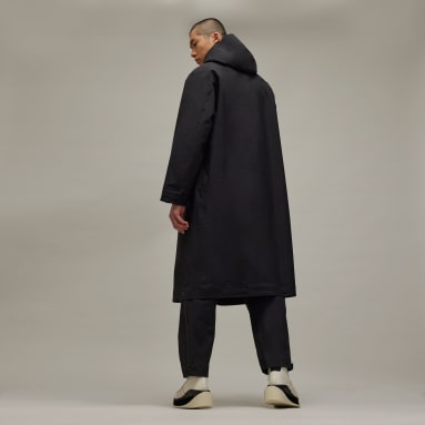Adidas trench coat mens top