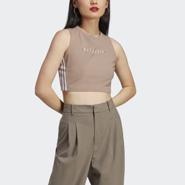 Tanktopp Brun
