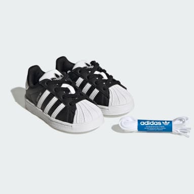 Infants Lifestyle Black 슈퍼스타 EL