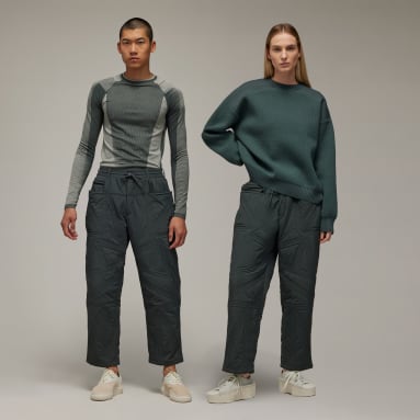 Pantalon matelassé Y-3 vert Y-3