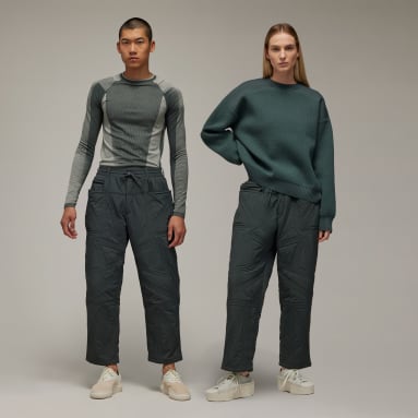 Y-3 Green Y-3 Quilted Pants