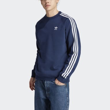 Adidas blue sale sweater