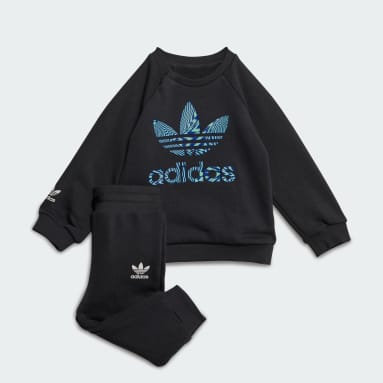 Conjunto adidas Rekive Cinzento Criança Originals