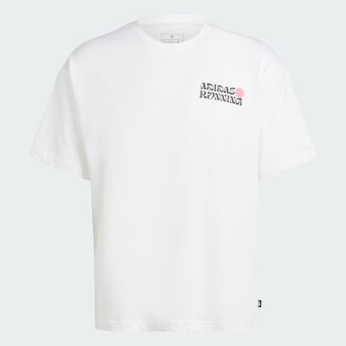 Running White Break the Norm 그래픽 티