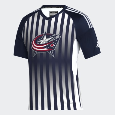 Adidas Blue Jackets Hockey Tee