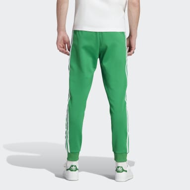 Muži Originals zelená Sportovní kalhoty Adicolor Classics SST