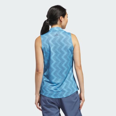 Polo sin mangas Ultimate365 Ottoman Printed