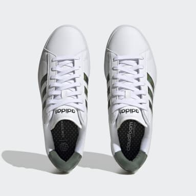 Tenis adidas Grand Court Cloudfoam Lifestyle Court Comfort Blanco Hombre Sportswear
