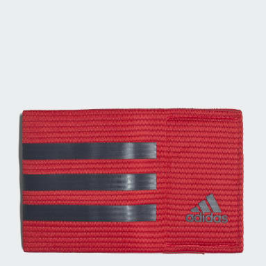 Brazalete de capitán para fútbol (UNISEX) Rojo Fútbol