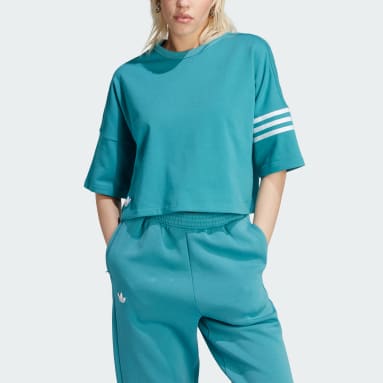 Polo Adicolor Neuclassics Turquesa Mujer Originals