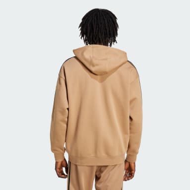 Veste à capuche entièrement zippée oversize adidas Adicolor